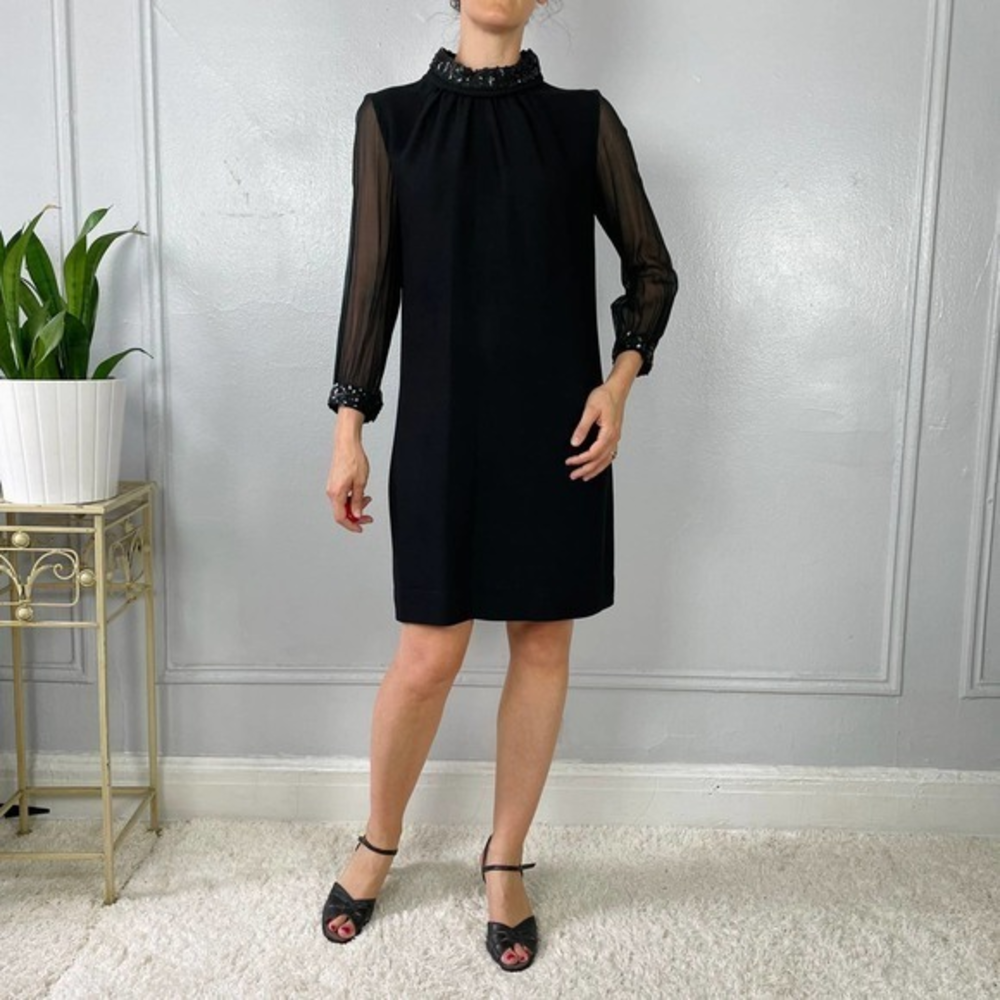 Vintage 60s shift cocktail dress‎